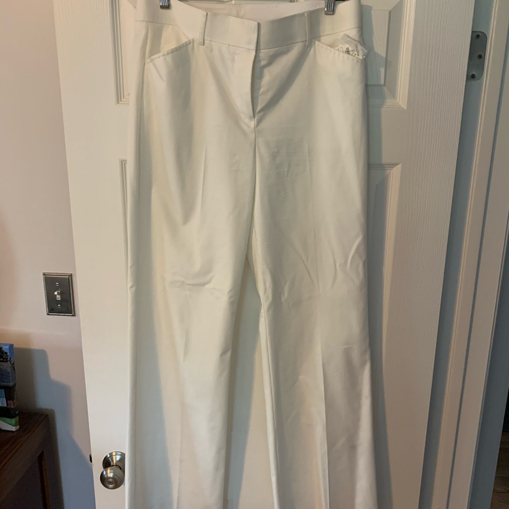 RACHEL Rachel Roy White Wide Leg Pants